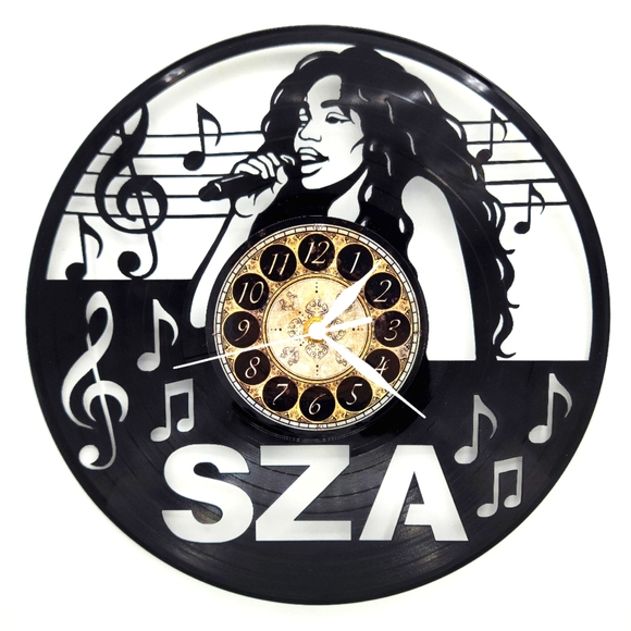 SZA vinyl record clock - Picture 1 of 2